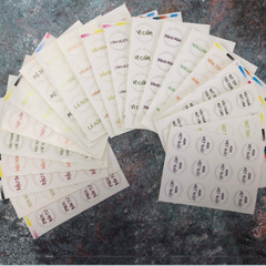 Tem dán nhân đậu xanh chè xanh (12c)