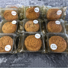 Tem dán nhân hạt sen trà xanh (12c)