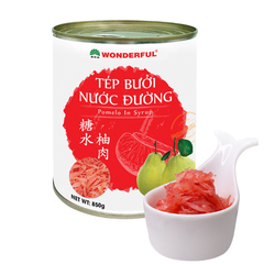 Tép bưởi nước đường Wonderful 850g