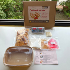 [SNL] Bánh Mousse Vải hoa hồng ( giao toàn quốc)