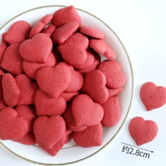 Bánh trang trí tim đỏ 20g