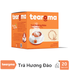 Trà đào túi lọc Tearoma (20 gói x 2g)