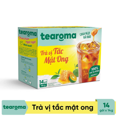 Trà Tắc mật ong Tearoma 196g (14gx14)