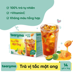 Trà Tắc mật ong Tearoma 196g (14gx14)