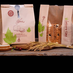 Túi đựng bánh mì lá xanh Leisure Time (10c)