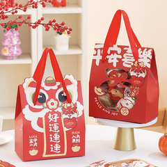 Túi quà giấy cứng Peace and Joy 19x10x23cm