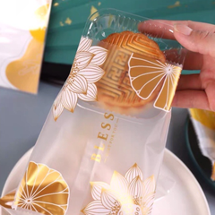 Túi trung thu Sen Ngư đựng bánh 75g (50c)