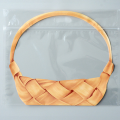 Túi zip đựng bánh giỏ quai xách 29.5x22cm (10c)