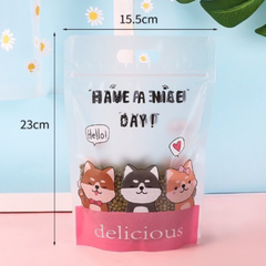 Túi zip đựng bánh Have a nice day (10c)