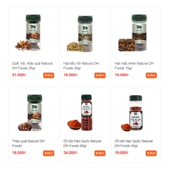 Đại hồi bột Natural DH Foods 30gr