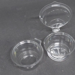 Hũ nhựa đựng panna cotta nắp liền 120ml- 10 hũ