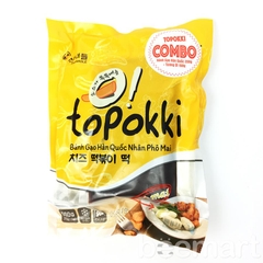 Bánh gạo Hàn Quốc phomai 500gr kèm sốt
