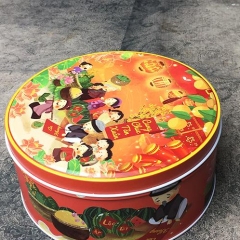 Hộp thiếc Cung chúc Tân xuân