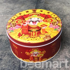 Hộp thiếc hình Thần Tài