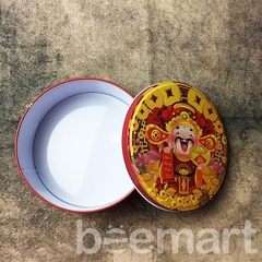Hộp thiếc hình Thần Tài