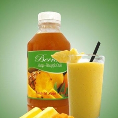 Sinh tố xoài dứa (Mango & Pineapple crush) Berrino 1L