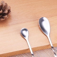 Thìa dĩa 2 đầu inox 32 cm