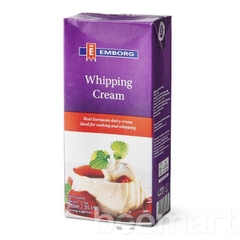 Whipping cream Emborg 35,1% hộp 1L