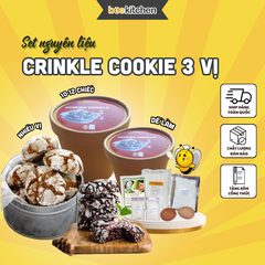 [SNL] Combo Crinkle 3 vị (Matcha - Socola - Red Velvet)