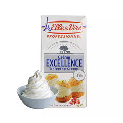 Whipping cream Elle & Vire 1L