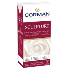 Whipping Cream Corman Sculpture 1L