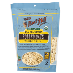 Yến mạch hữu cơ cán vừa Bob's red mill 454g