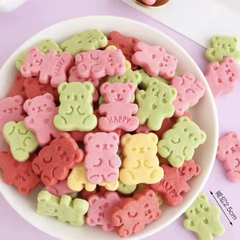 Bánh trang trí gấu sắc màu 20g