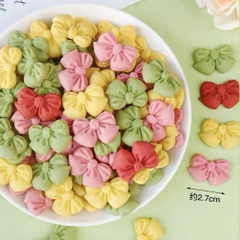 Bánh trang trí nơ sắc màu 20g