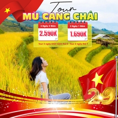 Tour Mù Cang Chải 2 Ngày 1 Đêm | Từ Hà Nội