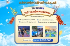 Tour Pickleball - Sapa, 3 Ngày 2 Đêm