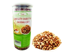 Gạo Lứt Cháy Tỏi (ăn liền)