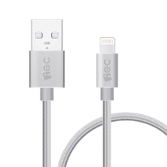 Cáp Lightning iEC Technology Nylon 0.9m (Apple MFI Certified)