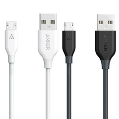 Cáp Anker PowerLine MicroUSB (1ft/0.3m)