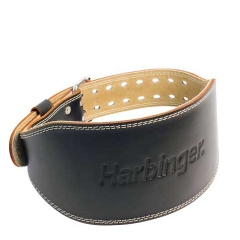 Harbinger 6 Inch Padded Leather Belt
