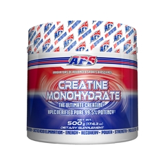 APS Creatine Monohydrate | Ultimate Creatine HPLC Verify, Unflavour 500 Gams (100 Servings)