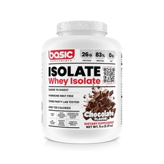 Basic Supplements Whey Protein Isolate, 5 Lbs (2.27 Kg)