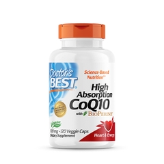 Doctor's Best High Absorption CoQ10 with BioPerine 100 mg