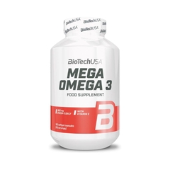 Biotech USA Mega Omega 3, 180 Softgels