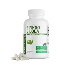 Bronson Ginkgo Biloba - 500 mg, 120 Veg Capsules