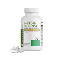 Bronson L-Lysine Defense Complex - 1500 mg, 250 Veg Capsules