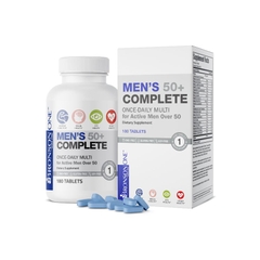 Bronson ONE™ Men's 50+ Complete Once-Daily Multivitamin, 180 Tablets