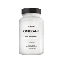 Viên dầu cá CodeAge Amen Omega-3, 90 Softgels