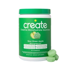 Create Creapure Creatine Monohydrate Gummies, 90 Counts