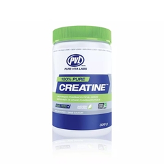 PVL 100% Pure Creatine Unflavour, 300 gram (60 Servings).