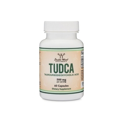 Double Wood TUDCA 500mg, 60 Capsules