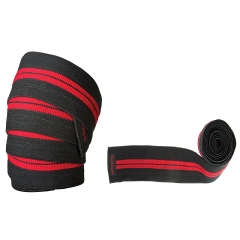 Harbinger Red Line Knee Wraps, 78'' (200 cm)