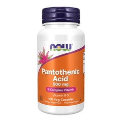 Now Pantothenic Acid 500 mg