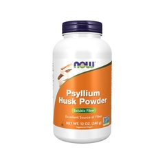 Chất xơ Now Psyllium Husk Powder, 340 Grams