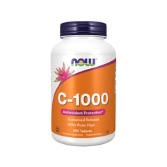 Now Vitamin C-1000 Sustained Release with Rose Hips