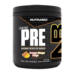 NutraBio Pre-Workout Stim-Free, 20 Servings